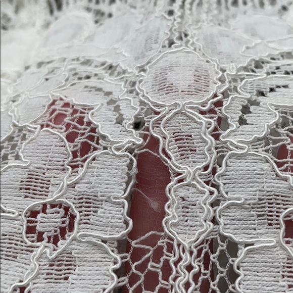 Asilio ivory lace midi skirt size XS NWT *FLAW SEE PICS - Picture 16 of 16